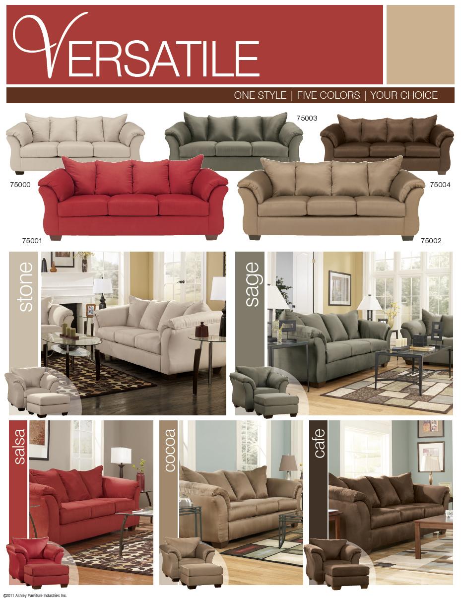 Signature Design by Ashley Darcy Stone 7500038 Contemporary